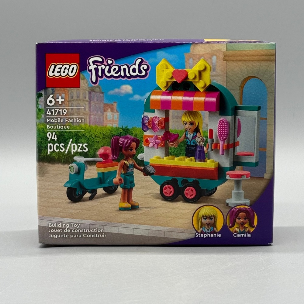 Lego #41719 Mobile Fashion Boutique Friends Retired Brand New Factory Sealed - Picture 1 of 2